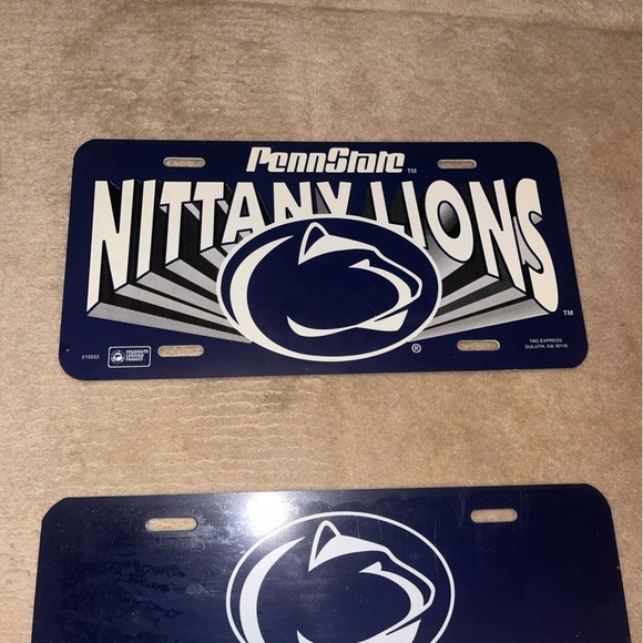 Penn State Nittany Lions Booster / License Plates - Picture 4 of 11